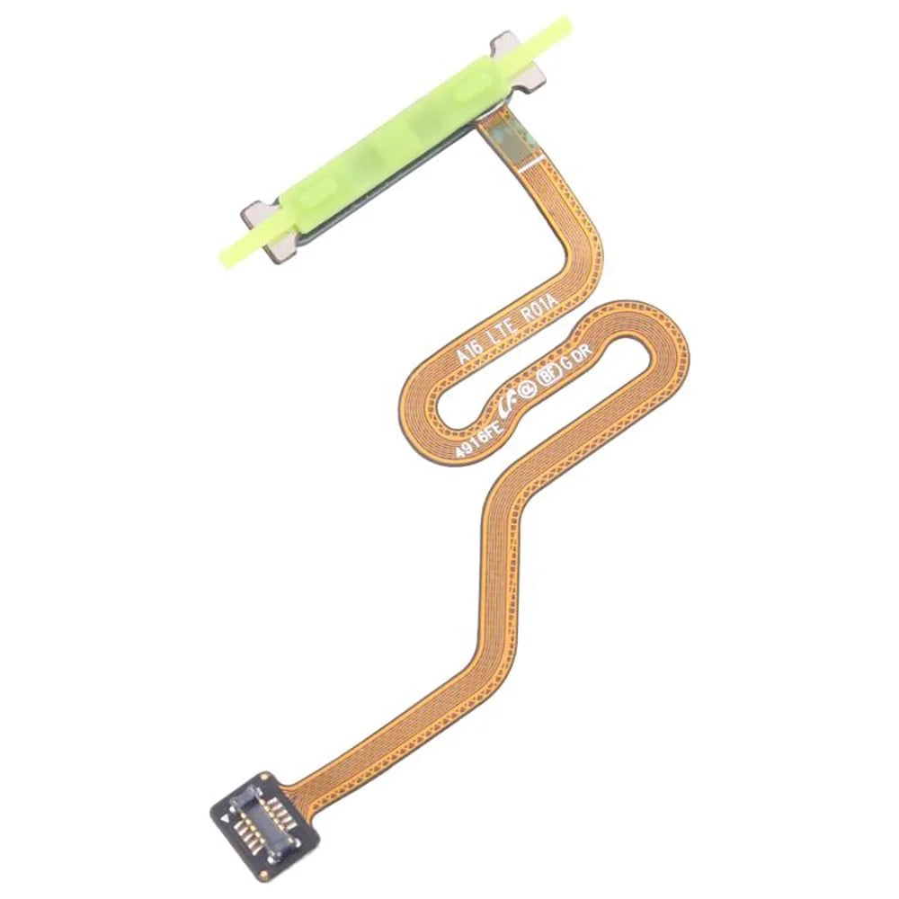 For Samsung Galaxy A16 4G A165F OEM Fingerprint Identification Flex Cable Power On / Off Cable (Without Logo) - Black - 3