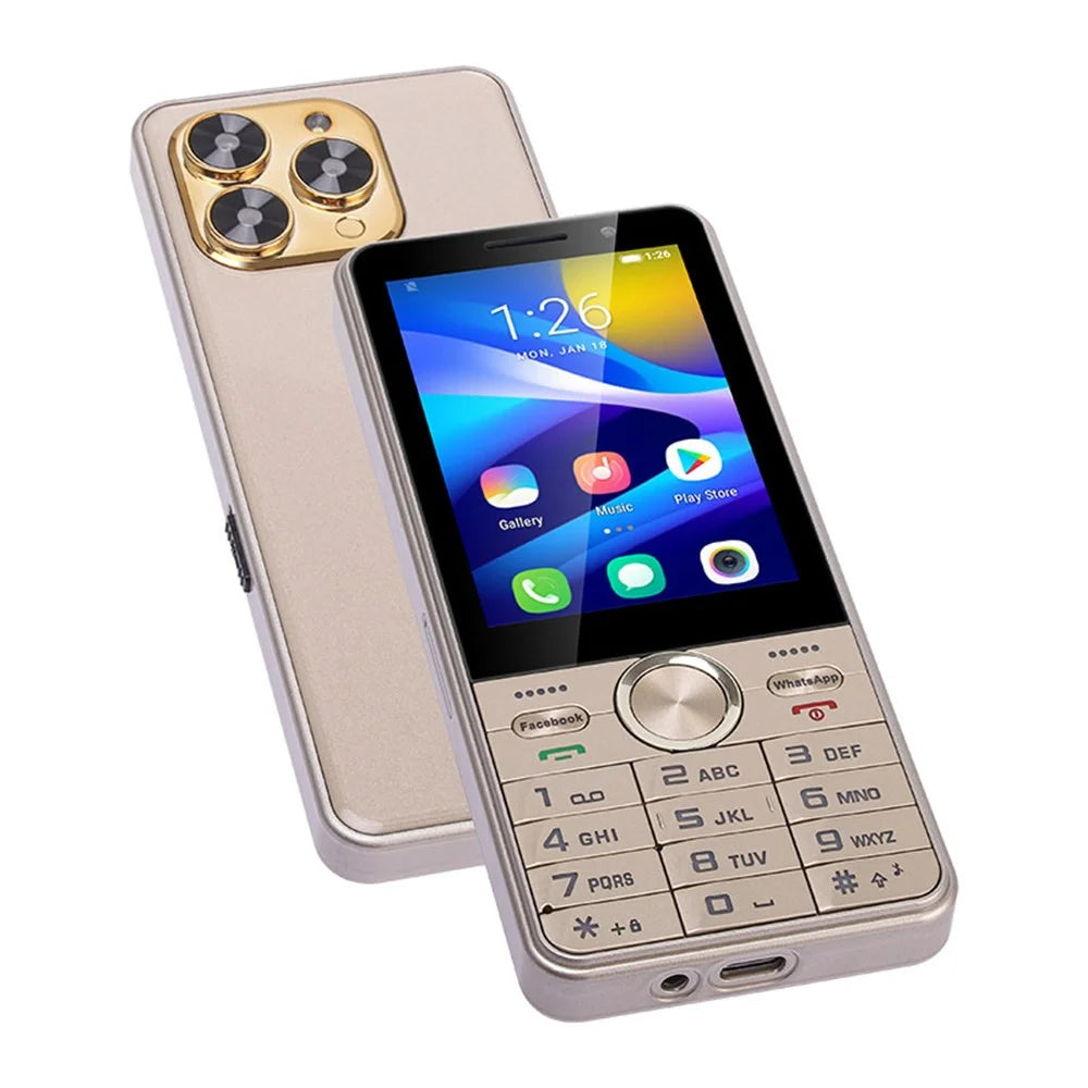 UNIWA XS17 (A3501) 2GB + 16GB Android Phone 3.5 inch Smart Phone 2500mAh Battery - Gold - 2