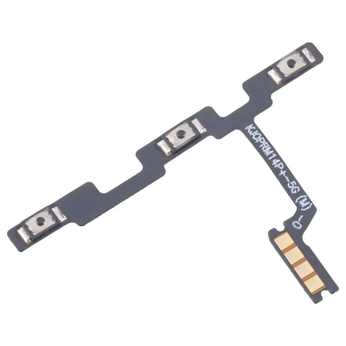 For Realme 14 Pro+ 5G Power On  /  Off and Volume Flex Cable (Without Logo) - 2
