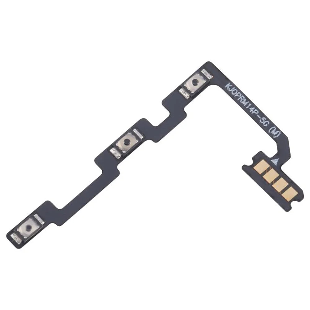 For Realme 14 Pro 5G Power On  /  Off and Volume Flex Cable (Without Logo) - 2