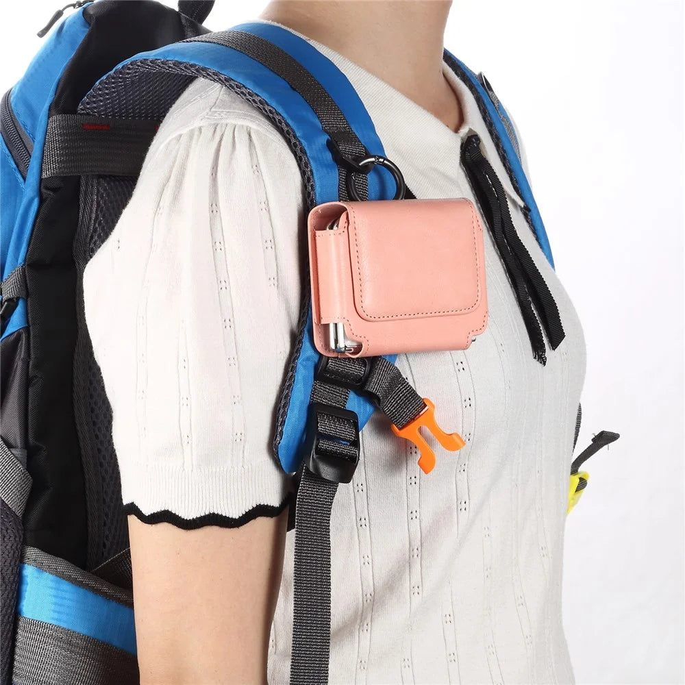 Foldable Smartphone Universal Phone Pouch For Huawei Pura X Phone Waist Belt Clip Holster - Pink - 5