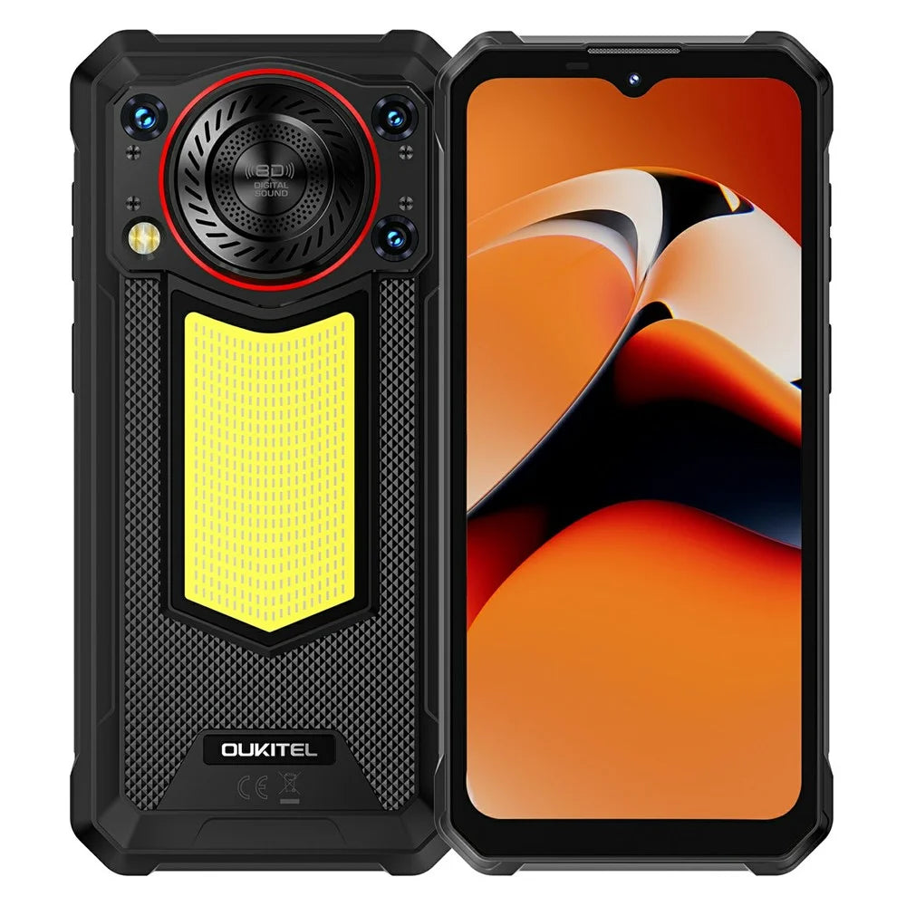 OUKITEL WP53S 4G Rugged Smartphone Unisoc T615 6.52 Inch Mobile Phone with 11000mAh Battery, 4+128GB - 1