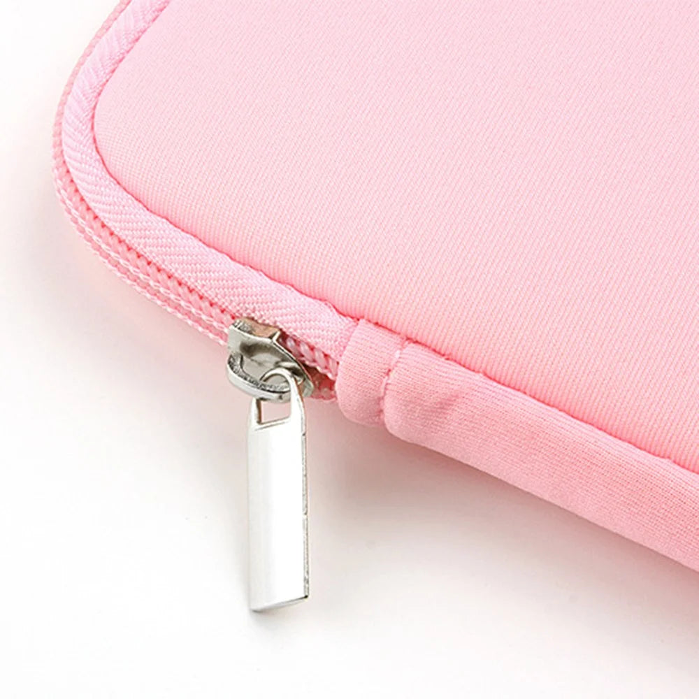 Tablet Sleeve for iPad Air 11 (2025) / (2024) / iPad Pro 11 (2025) / (2024) / iPad (2025) / iPad Pro 10.5-inch (2017) Shockproof Fleece Lined Protective Bag - Pink - 4