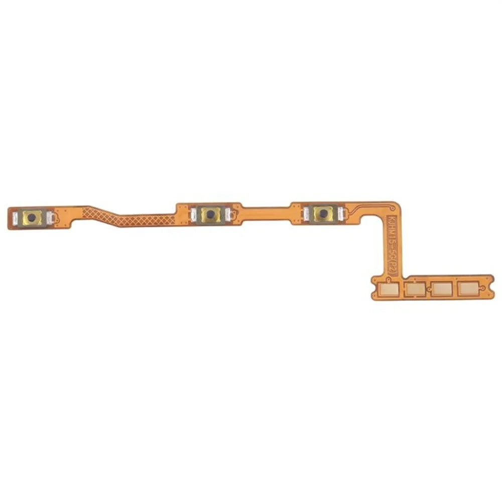 For Xiaomi Redmi 15 5G (Global) (169mm) Power On / Off and Volume Flex Cable (Without Logo) - 1