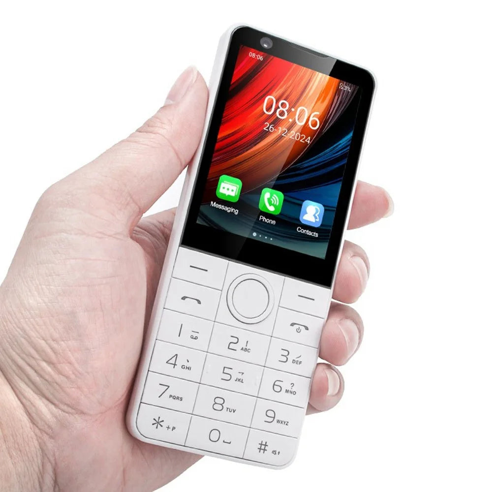 DOOV R77 Pro 2.8 Inch 3GB+32GB 4G Mini Android Smartphone Touchscreen Keypad Dual SIM Cell Phone - Grey - 5