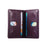 MC-W37 PU Leather Flip Card Holder Kickstand Magnetic Card Case - Purple - 3