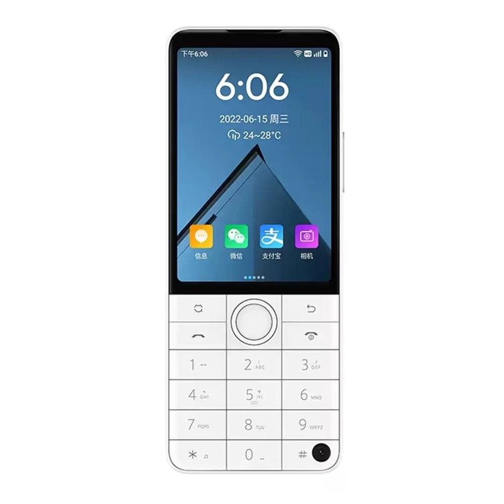 QIN F22 2.8 Inch MTK6739 3GB 32GB 4G Smart Mini Phone Android 11 Touchscreen Smartphone - White - 1