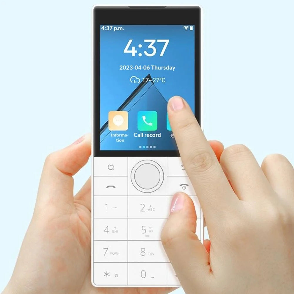 QIN F22 2.8 Inch MTK6739 2+16GB 4G Smart Mini Phone Android 11 Touchscreen Smartphone - White - 3