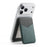 ESEBLE S3 RFID Blocking Magnetic Card Holder Kickstand PU Leather Phone Back Wallet Compatible with MagSafe - Green - 2