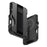 AULUMU G03 Multifunctional Magnetic Wallet Stand Card Holder Phone Grip Compatible with MagSafe with AirTag Holder - Carbon Fiber Style - 1