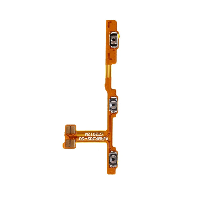 Power On/Off and Volume Buttons Flex Cable for Xiaomi Redmi K30S Replacement Part - 1