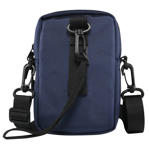 Universal Nylon Belt Bag Crossbody Bag Waterproof Phone Pouch Men Outdoor Sports Travel Shoulder Bag - Royal Blue - 1