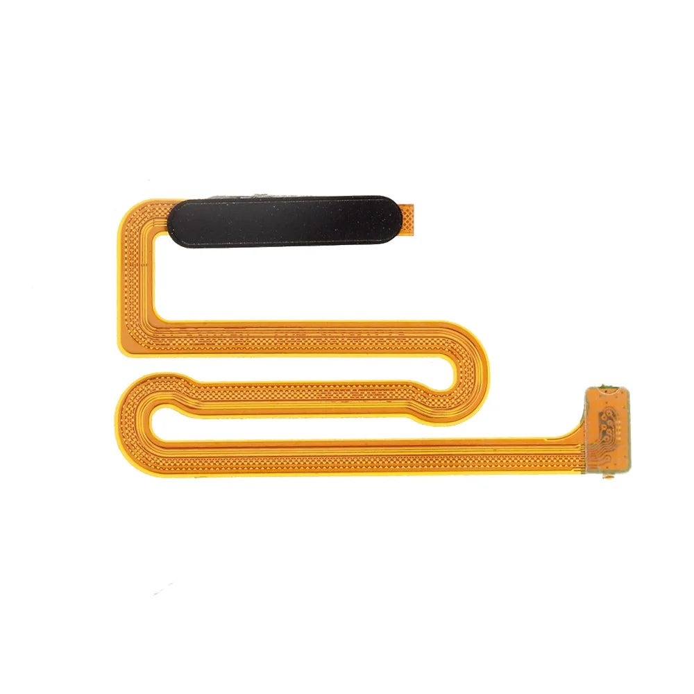 Power On/Off Flex Cable Replace Part (without Fingerprint Recognition Function) for Samsung Galaxy A12 - Black - 1