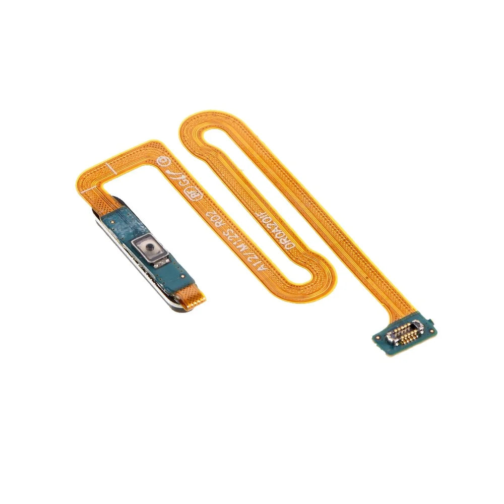 Power On/Off Flex Cable Replace Part (without Fingerprint Recognition Function) for Samsung Galaxy A12 - Black - 3