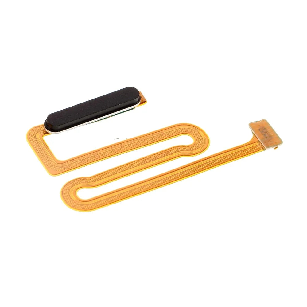 OEM Power Button Fingerprint Identification Flex Cable (with Fingerprint Recognition Function) (without Logo) for Samsung Galaxy A12 - Black - 6
