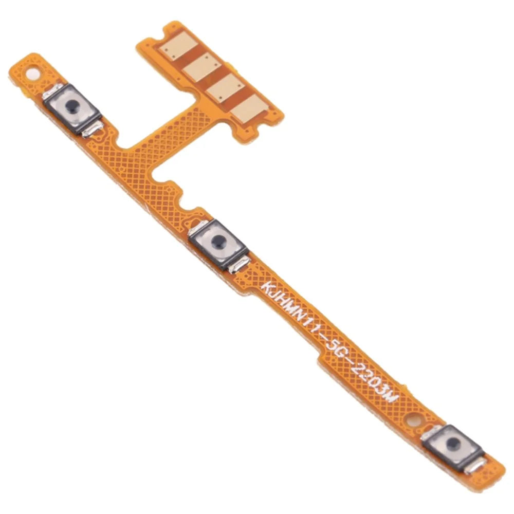 Power On/Off and Volume Flex Cable Replace Part (without Logo) for Xiaomi Redmi Note 11 4G - 1