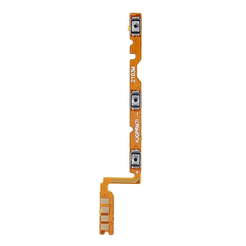 For Realme C17 RMX2101 / 7i (Asia) RMX2103 Power On/Off and Volume Flex Cable Replace Part (without Logo) - 1