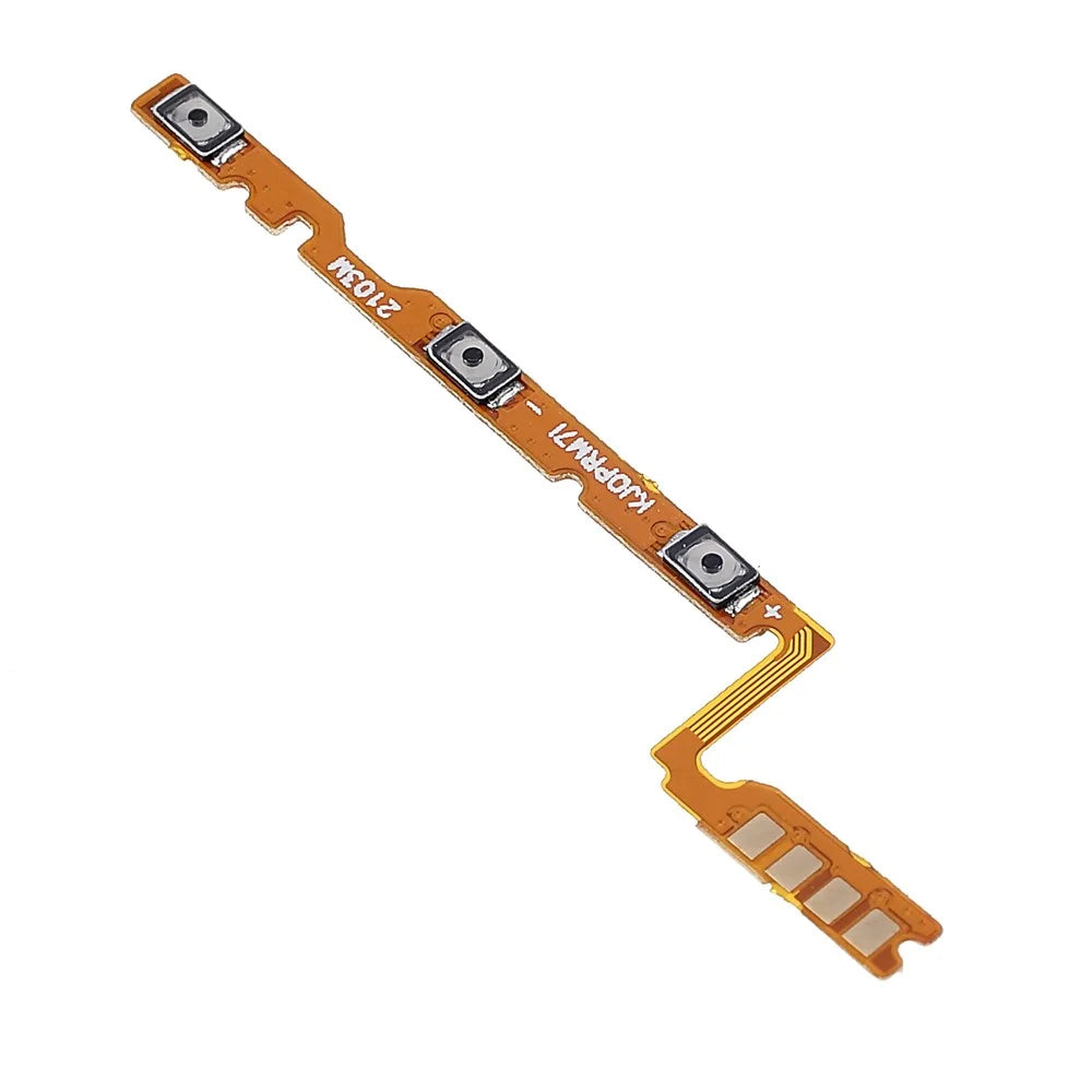 For Realme C17 RMX2101 / 7i (Asia) RMX2103 Power On/Off and Volume Flex Cable Replace Part (without Logo) - 3