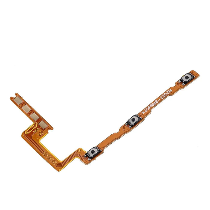 For Realme 8 Power On/Off and Volume Flex Cable Replace Part (without Logo) - 3