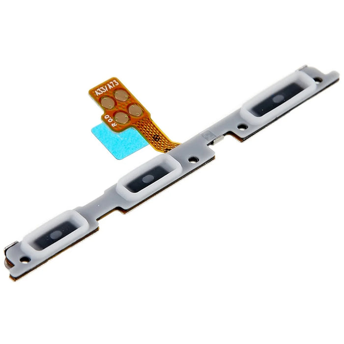 For Samsung Galaxy A73 5G A736/A33 5G OEM Power and Volume Buttons Flex Cable Replacement Part (without Logo) - 3