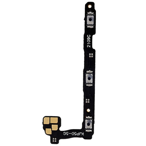 For Huawei P50 Pro Power On/Off and Volume Flex Cable Replace Part (without Logo) - 1
