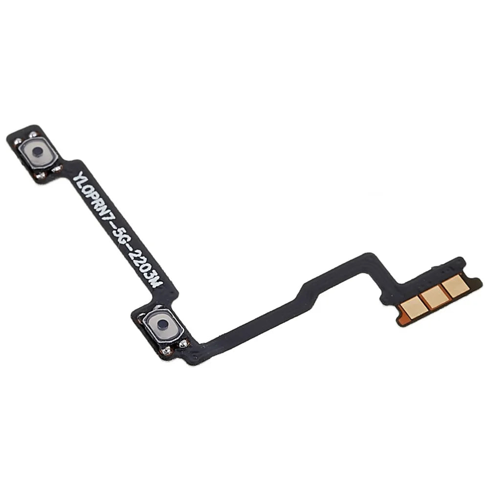 For Oppo Reno7 5G (Global) Volume Button Flex Cable Replace Part (without Logo) - 4
