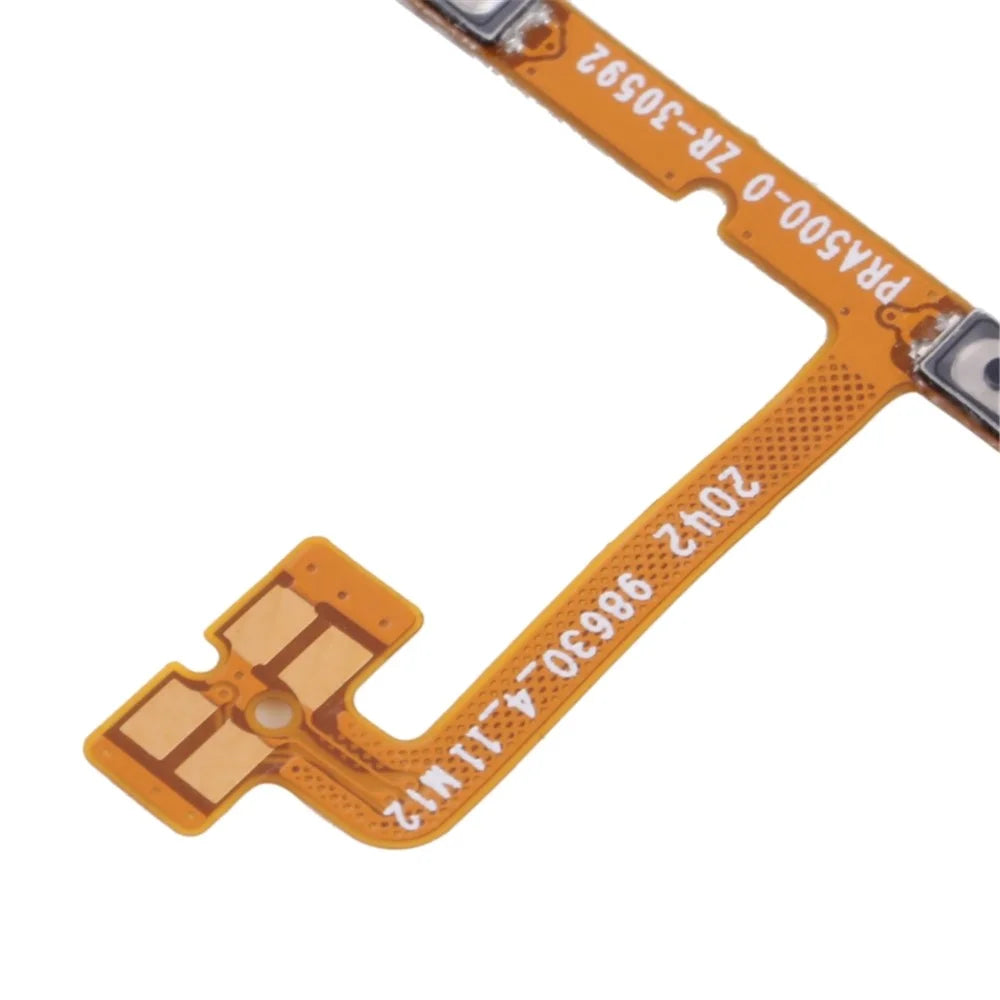For Realme C11 (2021) Power On/Off and Volume Flex Cable Replacement Part (without Logo) - 3