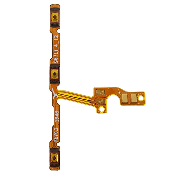 For Samsung Galaxy A21 (EU Version) A215 OEM Power On / Off and Volume Flex Cable Replacement Part (without Logo) - 1