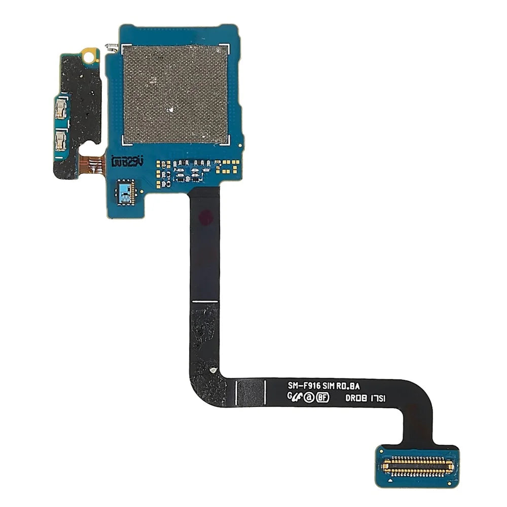 For Samsung Galaxy Z Fold2 5G F916 OEM SIM Card Reader Contact Flex Cable Replacement (without Logo) - 1