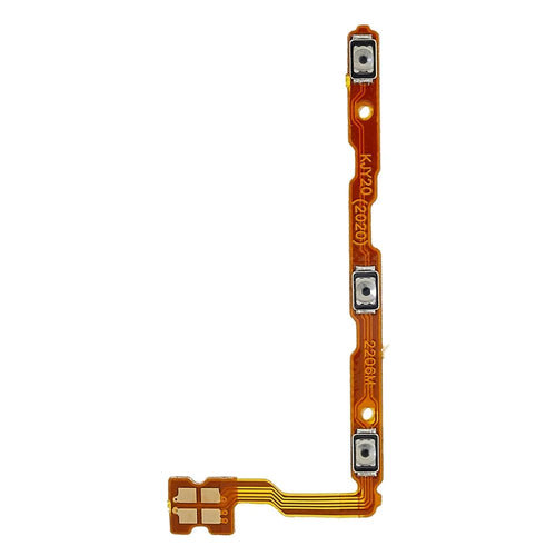 For vivo Y20 / Y20s / Y20i / Y12s Power On / Off and Volume Flex Cable Replacement Part (without Logo) - 1