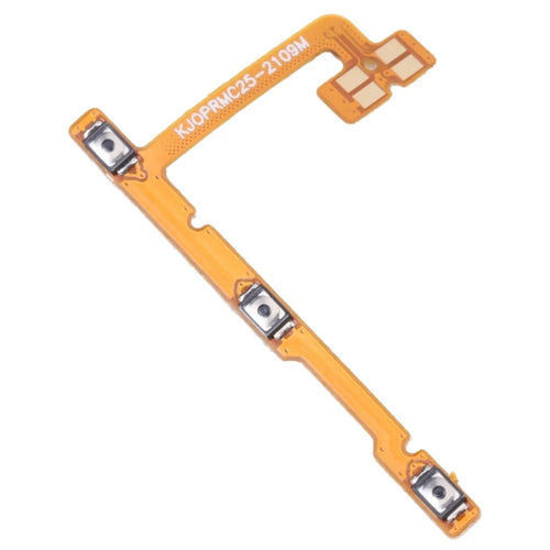 For Realme C25 Power On / Off and Volume Flex Cable Replacement Part (without Logo) - 1