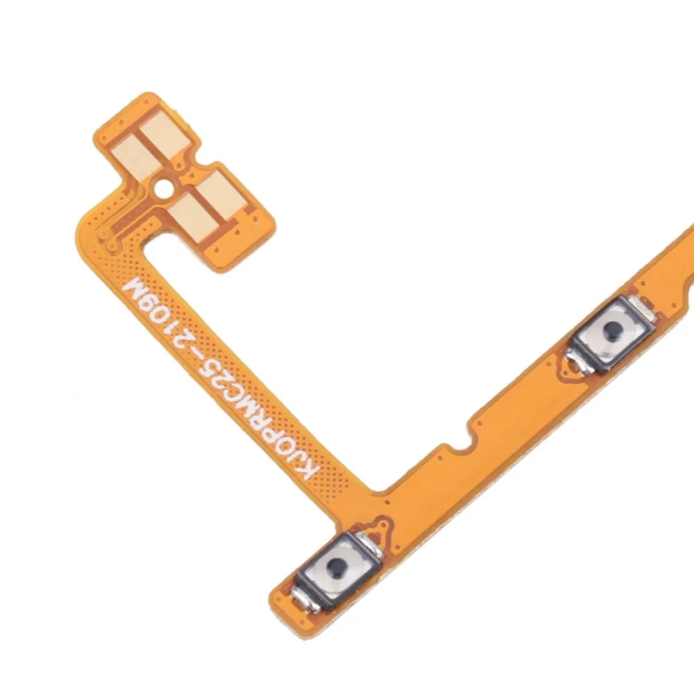 For Realme C25 Power On / Off and Volume Flex Cable Replacement Part (without Logo) - 3