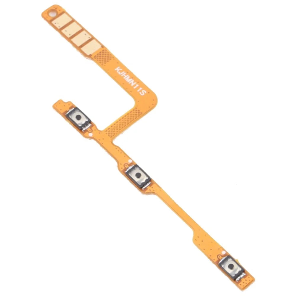 For Xiaomi Redmi Note 11S 4G / Redmi Note 11 4G (Qualcomm) / Poco M4 Pro 4G Power On / Off and Volume Flex Cable Replacement Part (without Logo) - 1