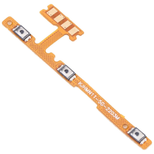 For Xiaomi Redmi Note 11T 5G / Redmi Note 11S 5G / Poco M4 Pro 5G Power On / Off and Volume Flex Cable Replacement Part (without Logo) - 1