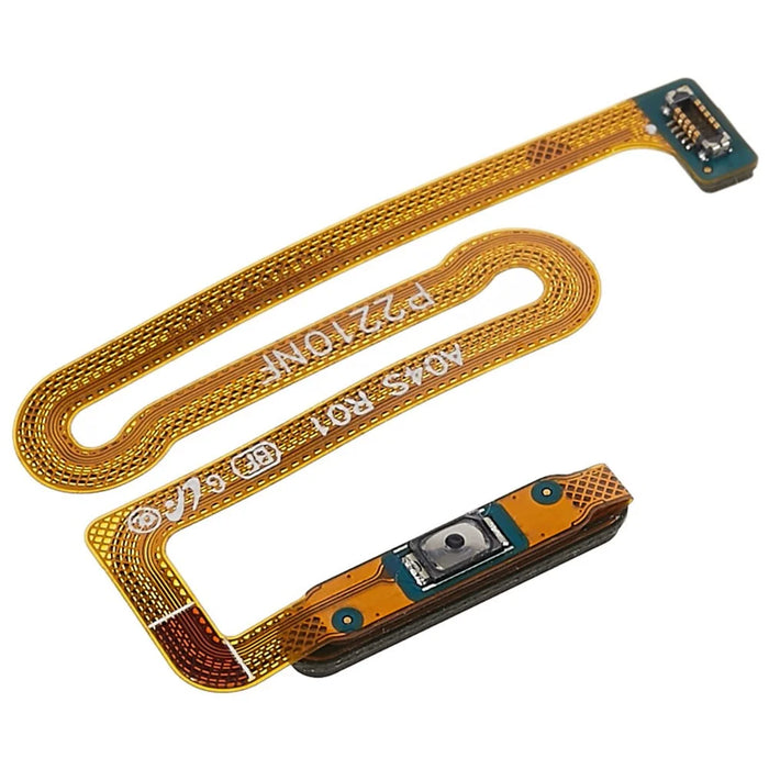 For Samsung Galaxy A04s 4G (164.7mm) OEM Power On / Off Flex Cable Fingerprint Identification Flex Cable (without Logo) - Black - 2