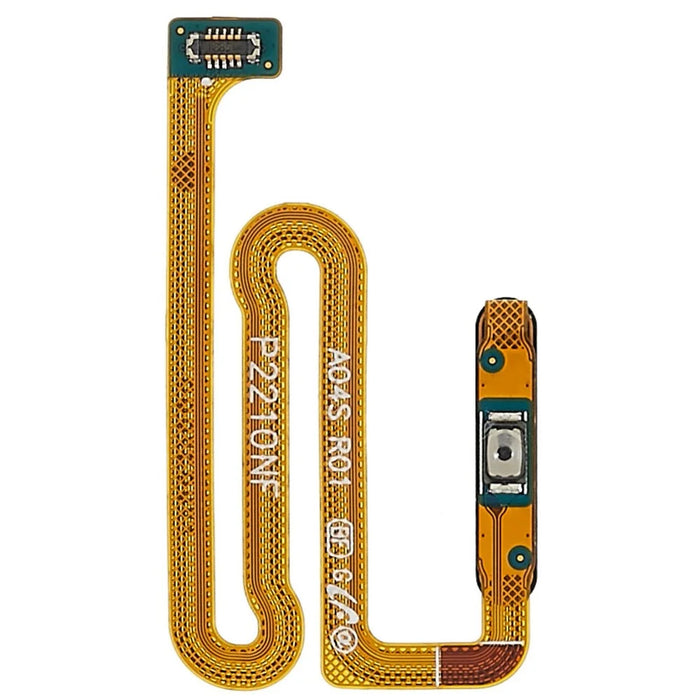 For Samsung Galaxy A04s 4G (164.7mm) OEM Power On / Off Flex Cable Fingerprint Identification Flex Cable (without Logo) - Black - 4