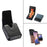 For Samsung Galaxy Z Flip3 5G / Flip4 5G / Huawei P50 Pocket / Motorola Razr 2022 5G 4.5-inch Genuine Leather Waist Bag Vertical Cell Phone Belt Loop Holster Case Mini Travel Pouch - 4