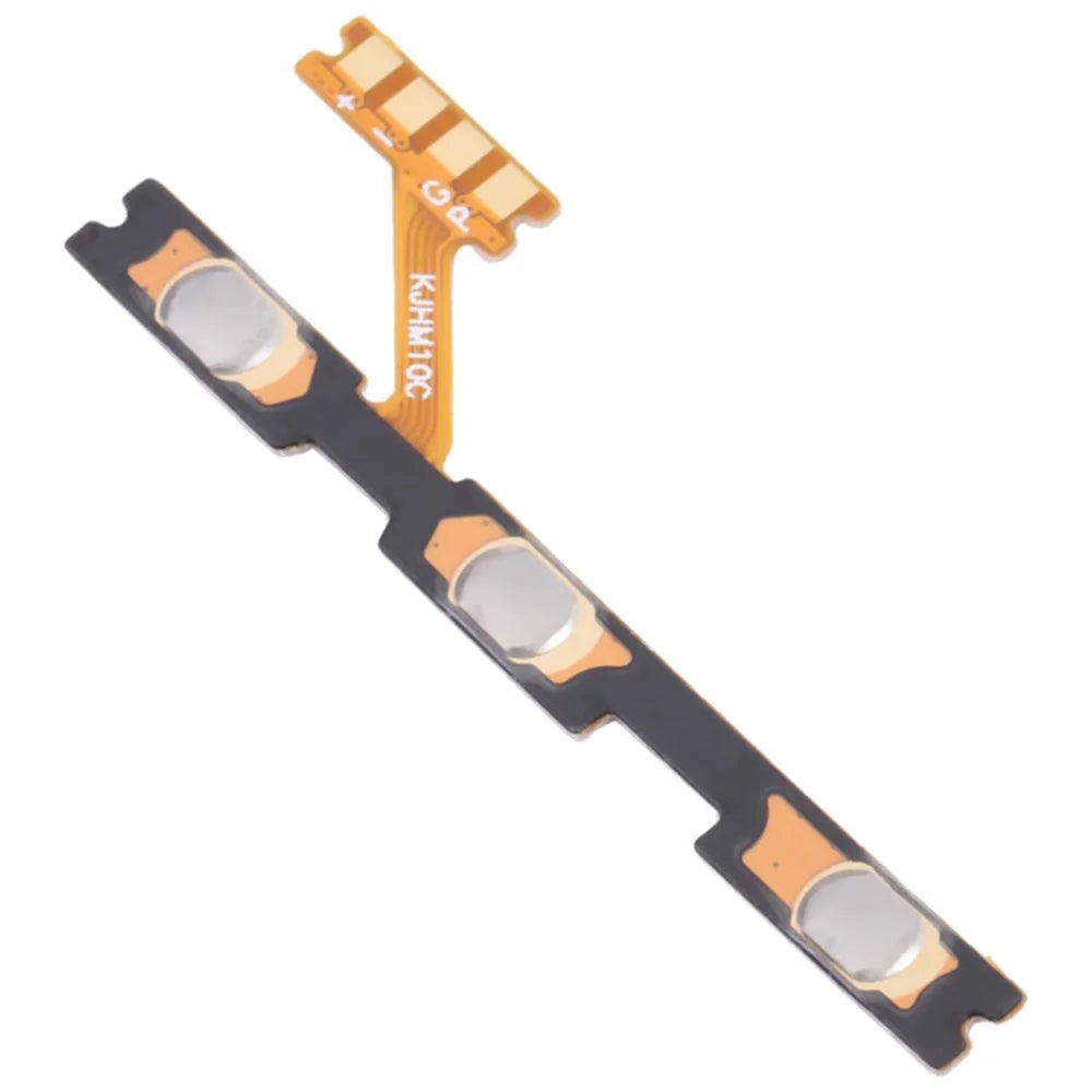 For Xiaomi Redmi 10C 4G / Redmi 10 4G Power On / Off and Volume Flex Cable Replacement Part (without Logo) - 1