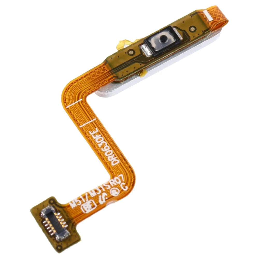 For Samsung Galaxy M51 M515 Power On / Off Flex Cable Replace Part (No Fingerprint Function) (without Logo) - White - 2