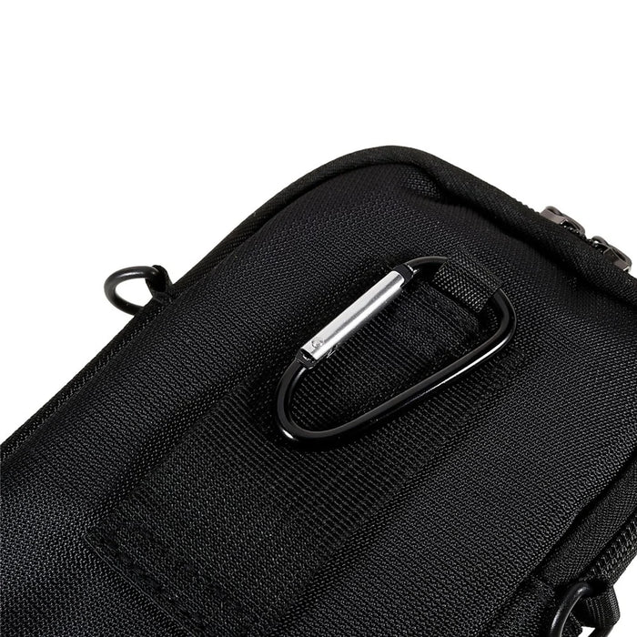 Universal Waist Bag for Phones within 6-inch, Dual Layer Oxford Cloth Belt Phone Pouch for Outdoor Sports - 6