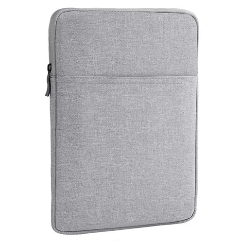 Anti-Drop Sleeve Bag for 10.5-inch Tablets Portable Carrying Case with Outer Pouch - Light Grey - 1