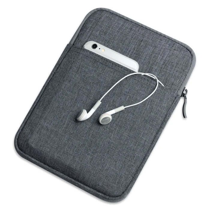 Waterproof Sleeve Bag for 10-inch Tablets Carrying Case Portable Anti-Scratch Bag with Pouch - Dark Grey - 1