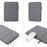 Waterproof Sleeve Bag for 10-inch Tablets Carrying Case Portable Anti-Scratch Bag with Pouch - Dark Grey - 5