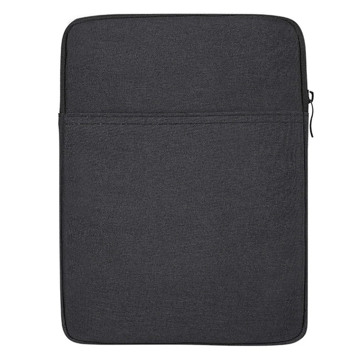 Slim Carrying Case for 8-inch Tablets Sleeve Bag Waterproof Protective Bag with Pouch - Black - 2