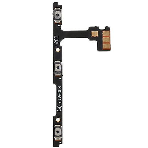 For Oppo A17 4G Power On  /  Off and Volume Flex Cable Replacement Part (without Logo) - 1
