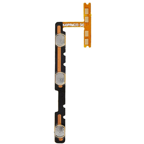 For Realme C30 4G / C33 4G Power On  /  Off and Volume Flex Cable Replacement Part (without Logo) - 1