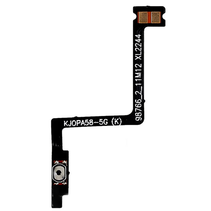 For Oppo A58 5G Power On / Off Flex Cable Replacement Part (without Logo) - 1
