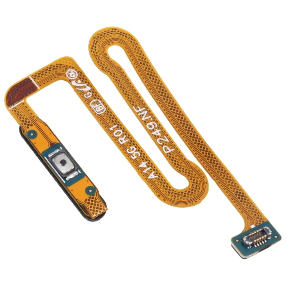 For Samsung Galaxy A14 5G A146B OEM Fingerprint Identification Flex Cable Power On  /  Off Cable (without Logo) - Black - 3