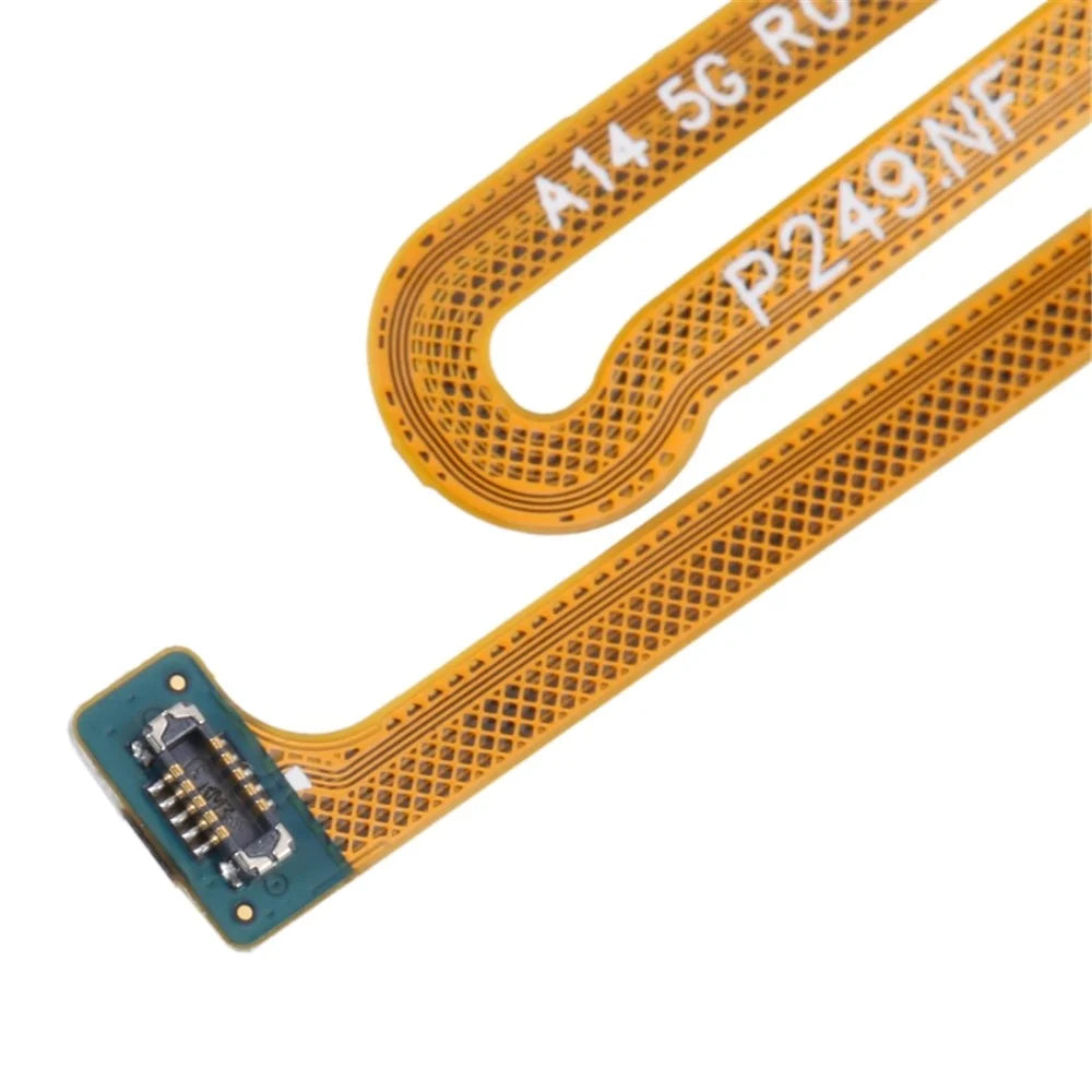 For Samsung Galaxy A14 5G A146B OEM Fingerprint Identification Flex Cable Power On  /  Off Cable (without Logo) - Black - 4