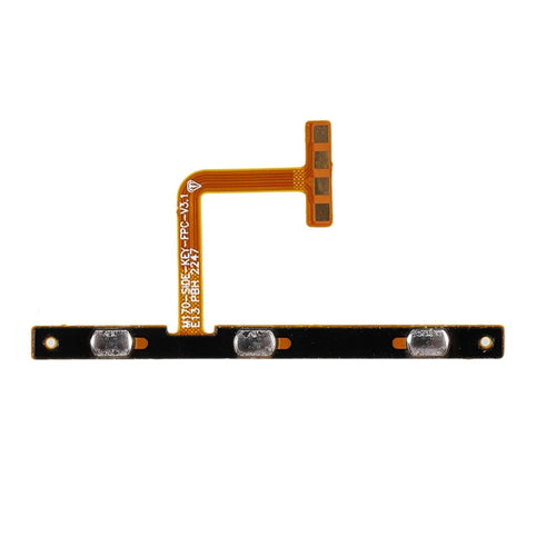 For Motorola Moto E13 4G Power On / Off and Volume Flex Cable Replacement Part (without Logo) - 1